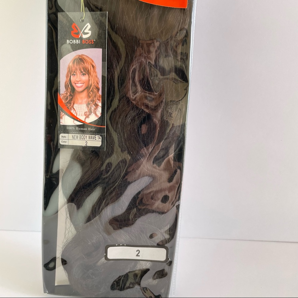 100% Human Hair Bobbi Boss First Class Hair New Body Wave 14 Color 2 - Picture 5 of 16
